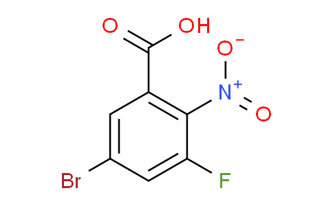 CAS No. 1807118-74-6, 5-bromo-3-fluoro-2-nitrobenzoic acid