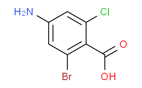 CAS No. 2090479-83-5, 4-amino-2-bromo-6-chlorobenzoic acid