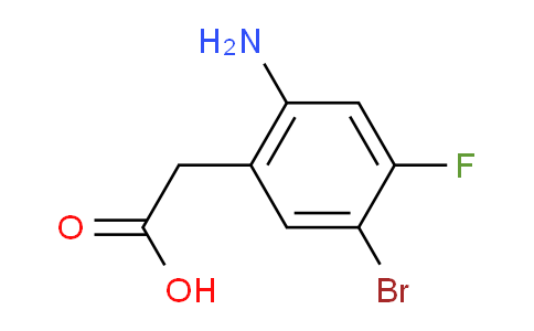 CAS No. 2091407-14-4, 2-(2-amino-5-bromo-4-fluorophenyl)acetic acid