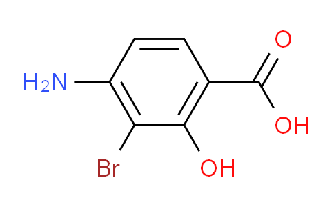 CAS No. 2092613-19-7, 4-amino-3-bromo-2-hydroxybenzoic acid