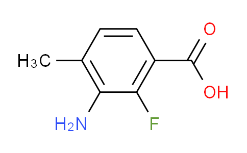 CAS No. 2169010-10-8, 3-amino-2-fluoro-4-methylbenzoic acid
