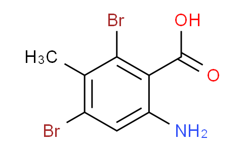 CAS No. 2241588-74-7, 6-amino-2,4-dibromo-3-methylbenzoic acid
