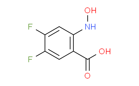 CAS No. 2356032-03-4, 4,5-difluoro-2-(hydroxyamino)benzoic acid