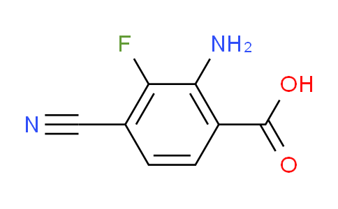 CAS No. 2384176-18-3, 2-amino-4-cyano-3-fluorobenzoic acid