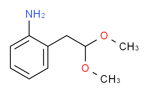 CAS No. 150760-45-5, 2-(2,2-dimethoxyethyl)aniline