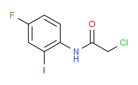 CAS No. 1257262-44-4, 2-chloro-N-(4-fluoro-2-iodophenyl)acetamide