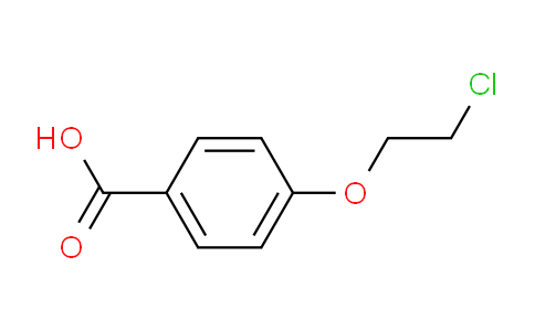 CAS No. 65136-51-8, 4-(2-chloroethoxy)benzoic acid