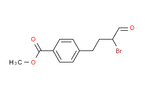 CAS No. 155405-79-1, methyl 4-(3-bromo-4-oxobutyl)benzoate