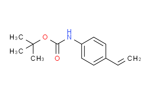 CAS No. 57295-14-4, tert-butyl N-(4-ethenylphenyl)carbamate