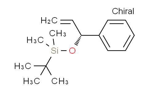 CAS No. 915939-79-6, tert-butyldimethyl{[(1R)-1-phenylprop-2-en-1-yl]oxy}silane