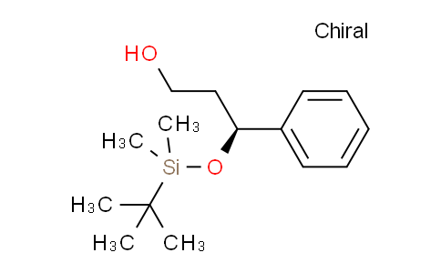 CAS No. 1453857-64-1, (3S)-3-[(tert-butyldimethylsilyl)oxy]-3-phenylpropan-1-ol