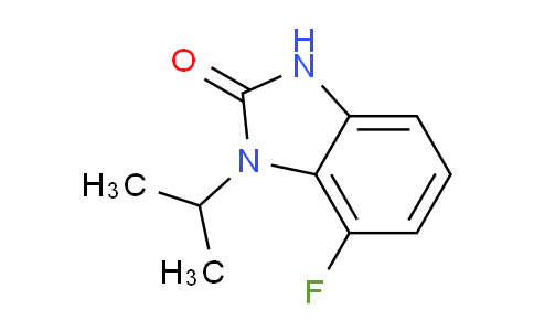 CAS No. 1418277-48-1, 7-fluoro-1-isopropyl-1H-benzo[d]imidazol-2(3H)-one