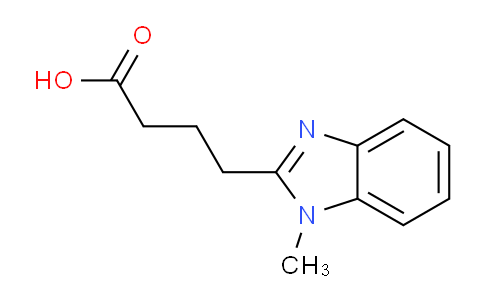 CAS No. 802044-51-5, 4-(1-methyl-1H-benzimidazol-2-yl)butanoic acid