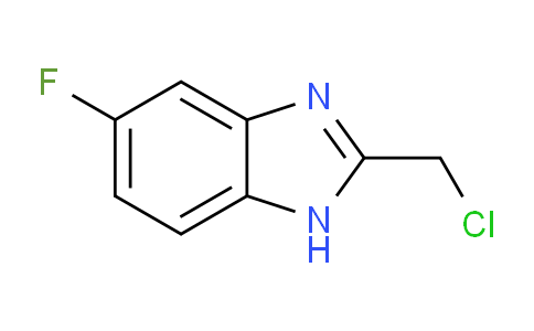 CAS No. 156144-42-2, 2-(chloromethyl)-5-fluoro-1H-benzimidazole