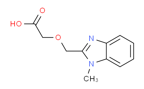 CAS No. 947014-10-0, [(1-methyl-1H-benzimidazol-2-yl)methoxy]acetic acid