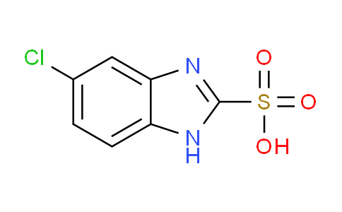 CAS No. 40828-56-6, 5-chloro-1H-benzimidazole-2-sulfonic acid