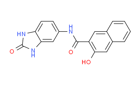 CAS No. 26848-40-8, 3-hydroxy-N-(2-oxo-2,3-dihydro-1H-benzo[d]imidazol-5-yl)-2-naphthamide