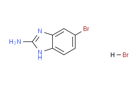 CAS No. 1416374-70-3, 5-bromo-1H-benzo[d]imidazol-2-amine hydrobromide