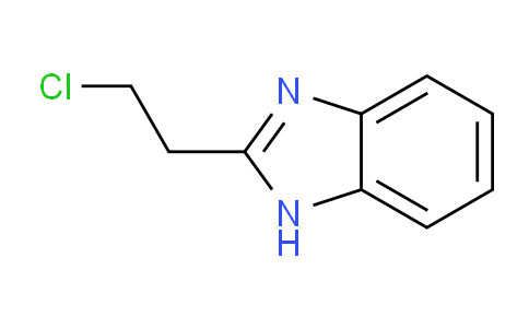 CAS No. 405173-97-9, 2-(2-chloroethyl)-1H-benzo[d]imidazole