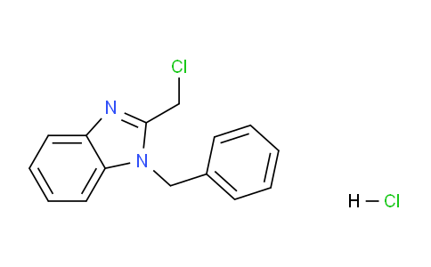 CAS No. 878748-66-4, 1-benzyl-2-(chloromethyl)-1H-benzo[d]imidazole hydrochloride