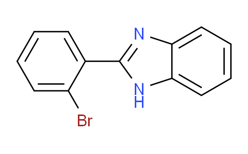 CAS No. 13275-42-8, 2-(2-Bromophenyl)-1H-benzo[d]imidazole