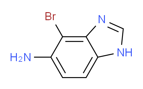CAS No. 177843-26-4, 4-Bromo-1H-benzo[d]imidazol-5-amine