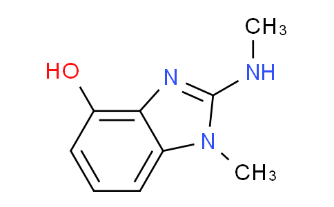 CAS No. 177478-32-9, 1-methyl-2-(methylamino)-1H-benzo[d]imidazol-4-ol