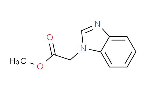 CAS No. 19809-30-4, methyl 2-(1H-benzo[d]imidazol-1-yl)acetate