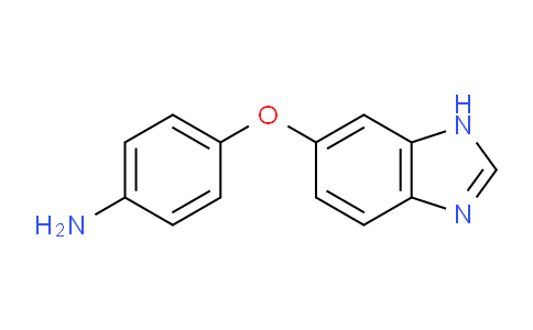 CAS No. 317830-22-1, 4-((1H-Benzo[d]imidazol-6-yl)oxy)aniline