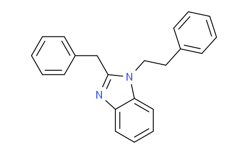 CAS No. 381710-85-6, 2-benzyl-1-phenethyl-1H-benzo[d]imidazole