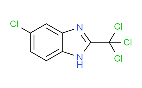 CAS No. 3584-66-5, 5-Chloro-2-(trichloromethyl)-1H-benzo[d]imidazole