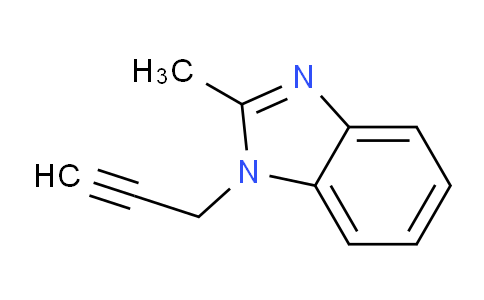 CAS No. 42076-29-9, 2-methyl-1-(prop-2-yn-1-yl)-1H-benzo[d]imidazole