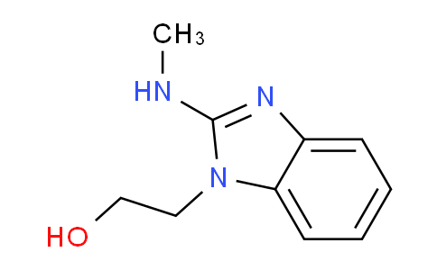 CAS No. 60078-53-7, 2-(2-(methylamino)-1H-benzo[d]imidazol-1-yl)ethan-1-ol