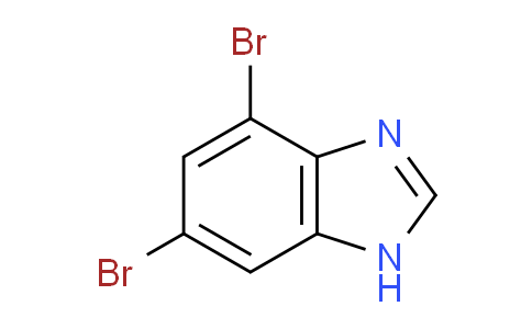 CAS No. 69038-75-1, 4,6-dibromo-1H-benzo[d]imidazole