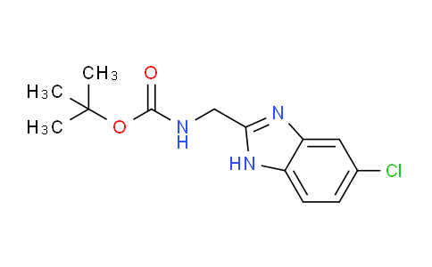 712275-17-7 | tert-butyl ((5-chloro-1H-benzo[d]imidazol-2-yl)methyl)carbamate