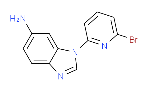 CAS No. 860301-38-8, 1-(6-bromopyridin-2-yl)-1H-benzo[d]imidazol-6-amine