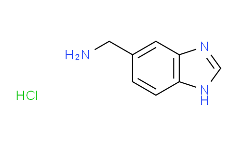 CAS No. 779353-78-5, (1H-benzo[d]imidazol-5-yl)methanamine hydrochloride