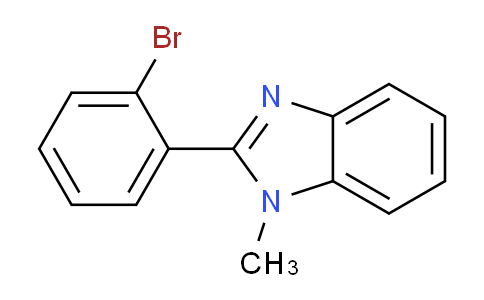 CAS No. 92152-36-8, 2-(2-bromophenyl)-1-methyl-1H-benzo[d]imidazole
