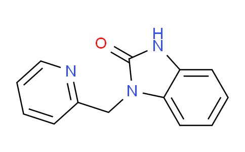 CAS No. 97266-34-7, 1-(pyridin-2-ylmethyl)-1,3-dihydro-2H-benzo[d]imidazol-2-one