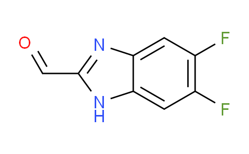 CAS No. 1263379-05-0, 5,6-difluoro-1H-benzo[d]imidazole-2-carbaldehyde