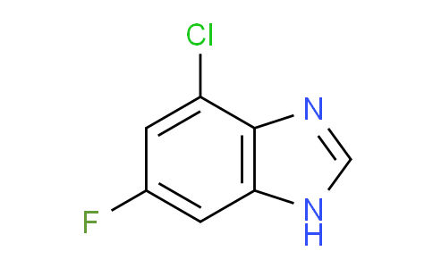 CAS No. 1314092-05-1, 4-chloro-6-fluoro-1H-benzo[d]imidazole