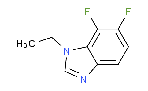 CAS No. 1314987-78-4, 1-Ethyl-6,7-difluoro-1H-benzo[d]imidazole
