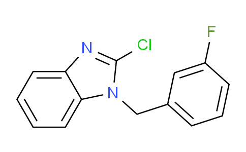 CAS No. 1353979-32-4, 2-Chloro-1-(3-fluorobenzyl)-1H-benzo[d]imidazole