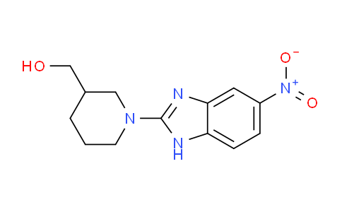 CAS No. 1417794-41-2, (1-(5-Nitro-1H-benzo[d]imidazol-2-yl)piperidin-3-yl)methanol