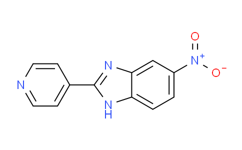 CAS No. 148533-73-7, 5-Nitro-2-(4-pyridinyl)-1H-benzimidazole