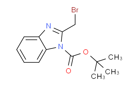 CAS No. 175531-13-2, tert-Butyl 2-(bromomethyl)-1H-benzimidazole-1-carboxylate