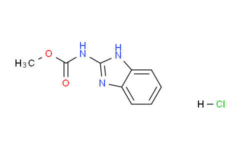 CAS No. 23424-47-7, methyl (1H-benzo[d]imidazol-2-yl)carbamate hydrochloride