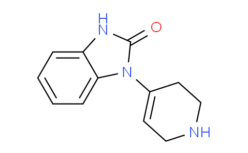 CAS No. 2147-83-3, 1,3-Dihydro-1-(1,2,3,6-tetrahydro-4-pyridinyl)-2H-benzimidazole-2-one