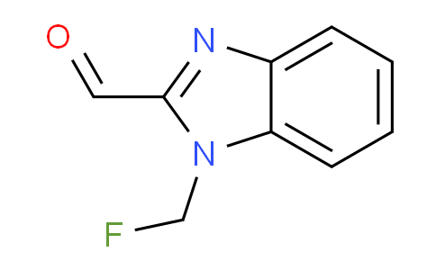 CAS No. 118469-08-2, 1-(fluoromethyl)-1H-benzo[d]imidazole-2-carbaldehyde