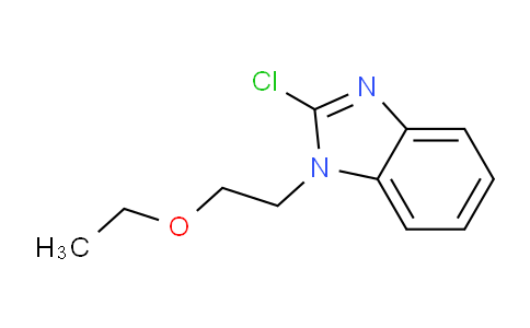 CAS No. 87233-54-3, 2-chloro-1-(2-ethoxyethyl)-1H-benzo[d]imidazole